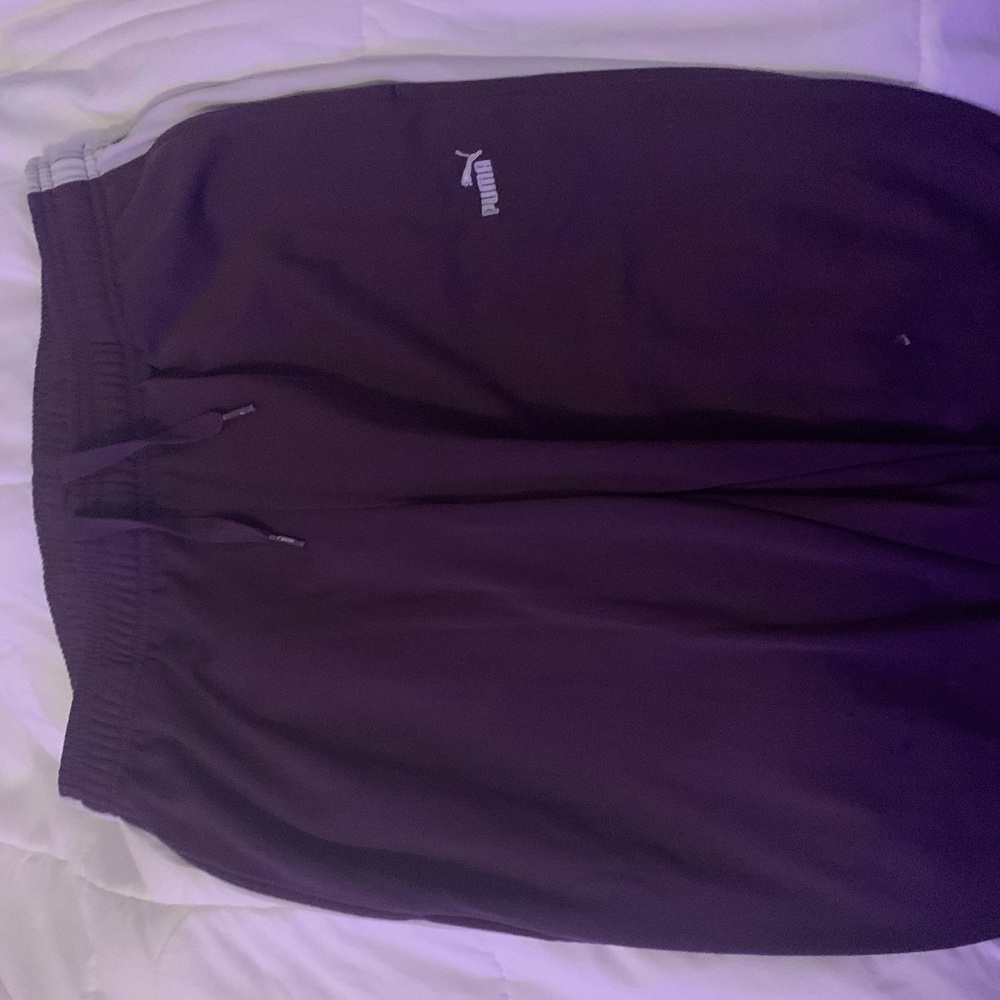 Dark Purple Puma Jogger Sweatpants Size S (Small) Gently Used